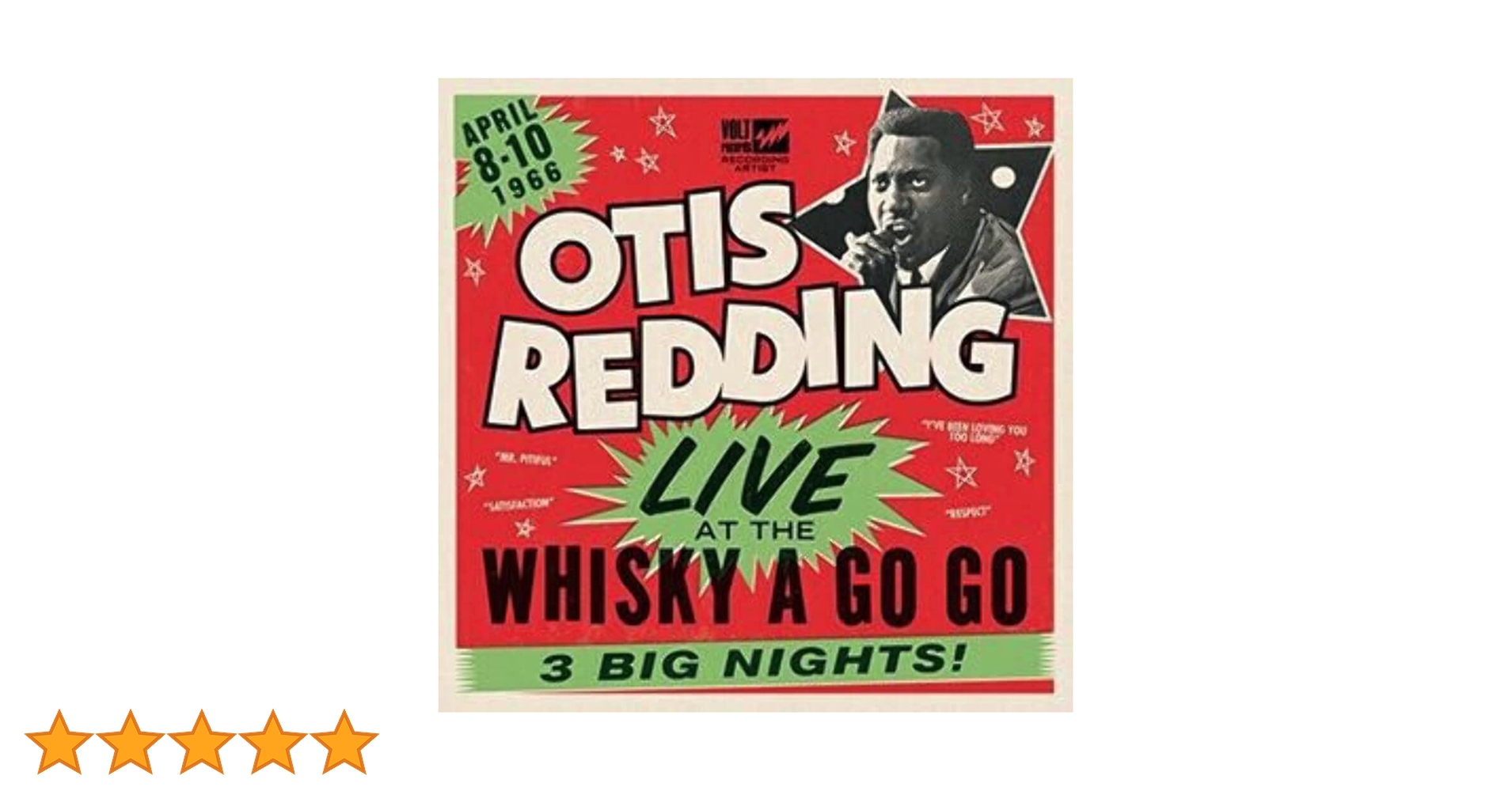 6×CDセット！WHISKY A GO GO / オーティス・レディング Amazon.co.jp: Live at the Whisky a Go Go: The Complete